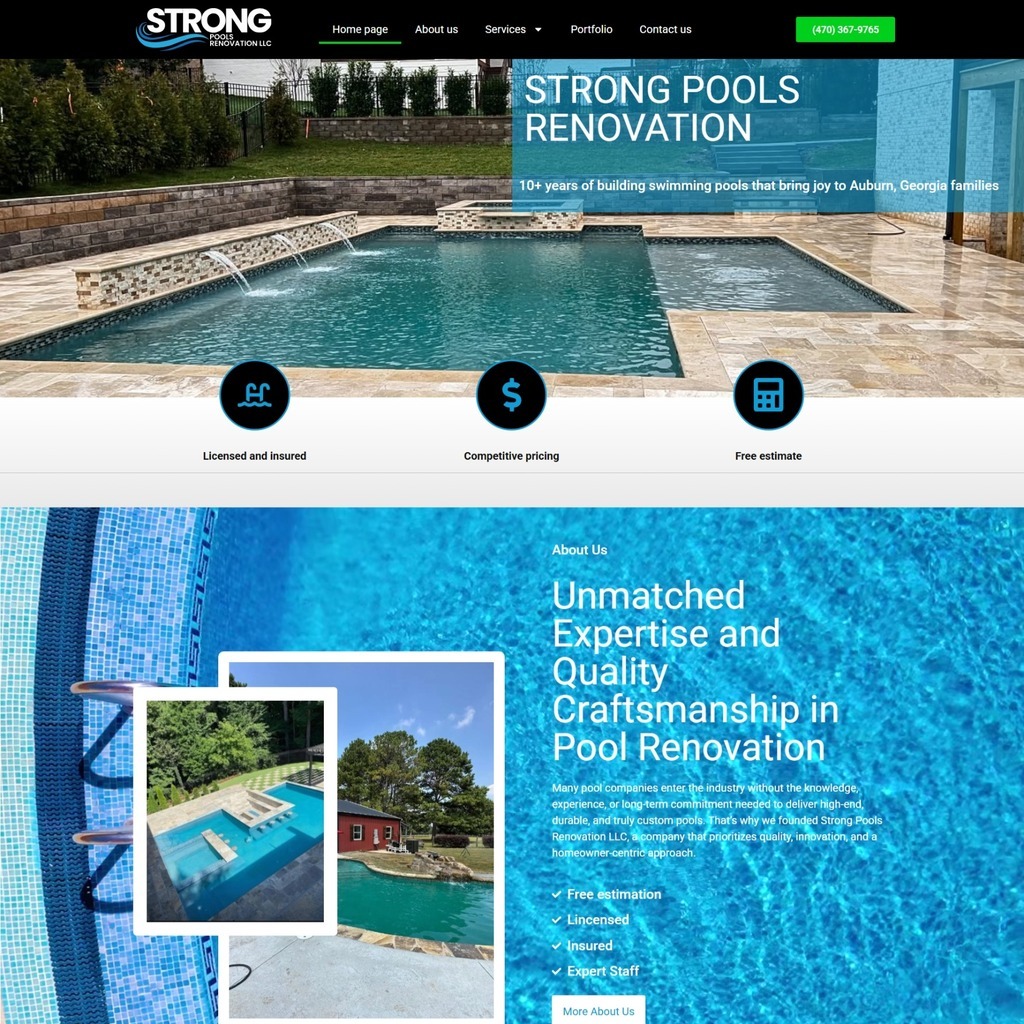 Pool renovation